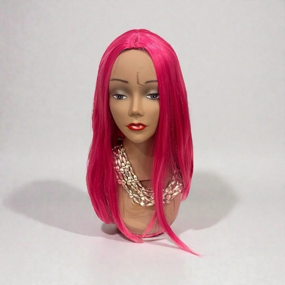 Pink Long Wig – Brand New, in Package!